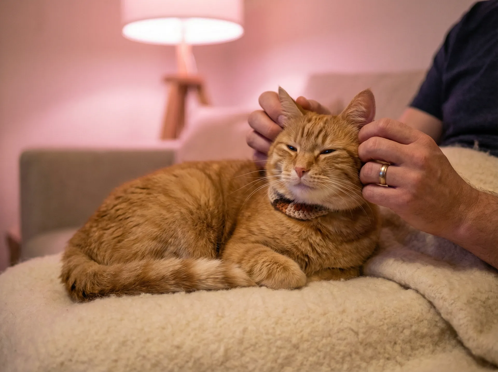 猫咪被温柔抚摸的幸福时刻 - 人妻会館